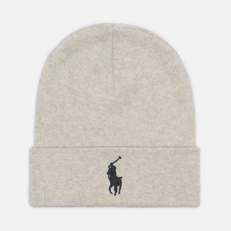  Шапка Polo Ralph Lauren Embroidered Logo, цвет серый