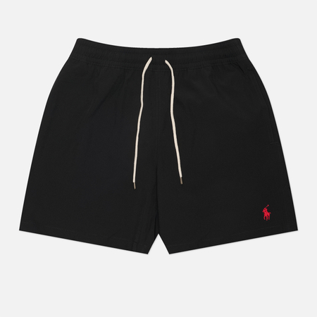 Мужские шорты Polo Ralph Lauren 5.75-Inch Traveler Classic Swim, цвет чёрный, размер XL