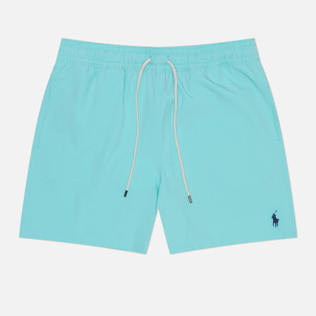 Мужские шорты Polo Ralph Lauren 5.75-Inch Traveler Classic Swim, цвет голубой, размер XL