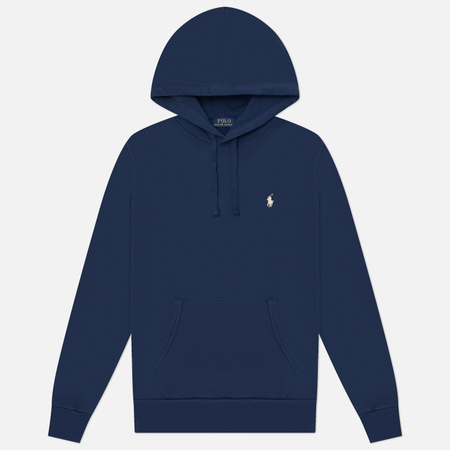 Мужская толстовка Polo Ralph Lauren Loopback Fleece Hoodie, цвет синий, размер L