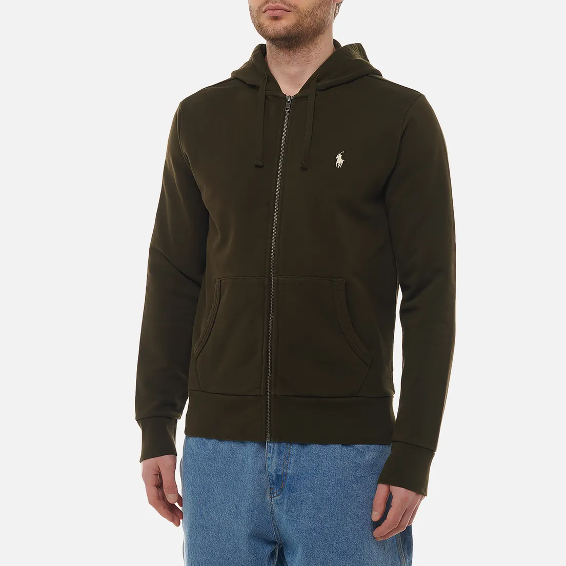 Polo Ralph Lauren Мужская толстовка Loopback Fleece Full-Zip Hoodie