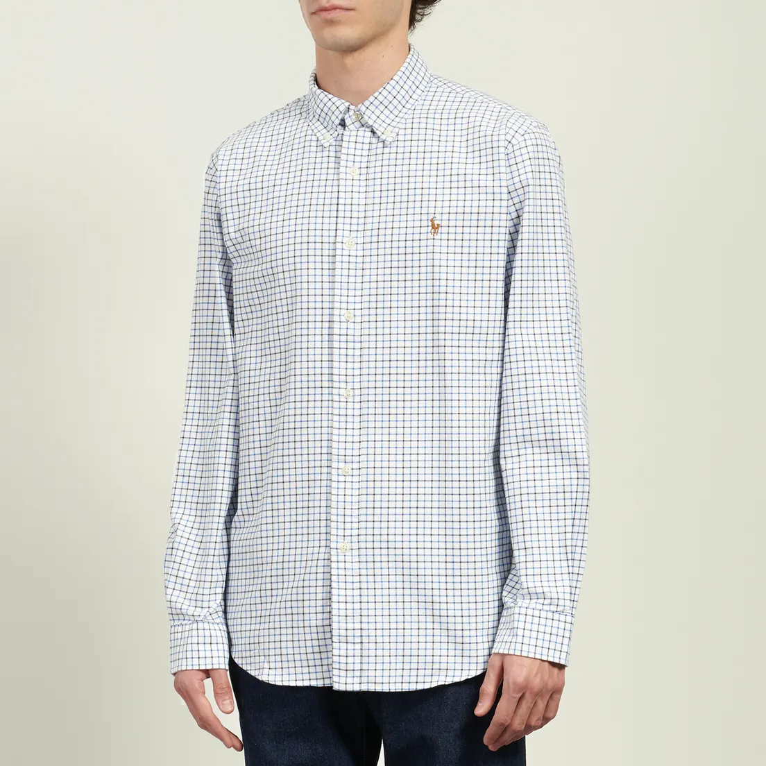 Polo Ralph Lauren Мужская рубашка Classic Oxford Custom Fit