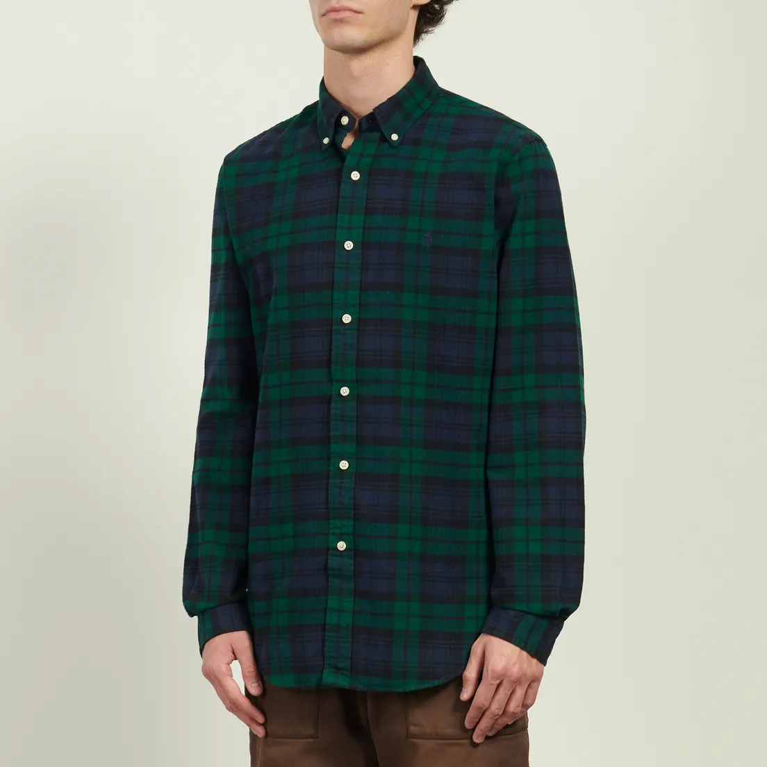 Polo Ralph Lauren Мужская рубашка Classic Oxford Custom Fit