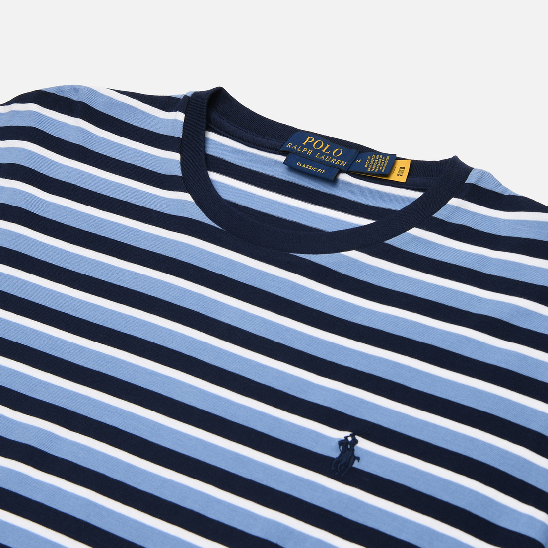 Polo Ralph Lauren Мужская футболка Embroidered Logo Stripe