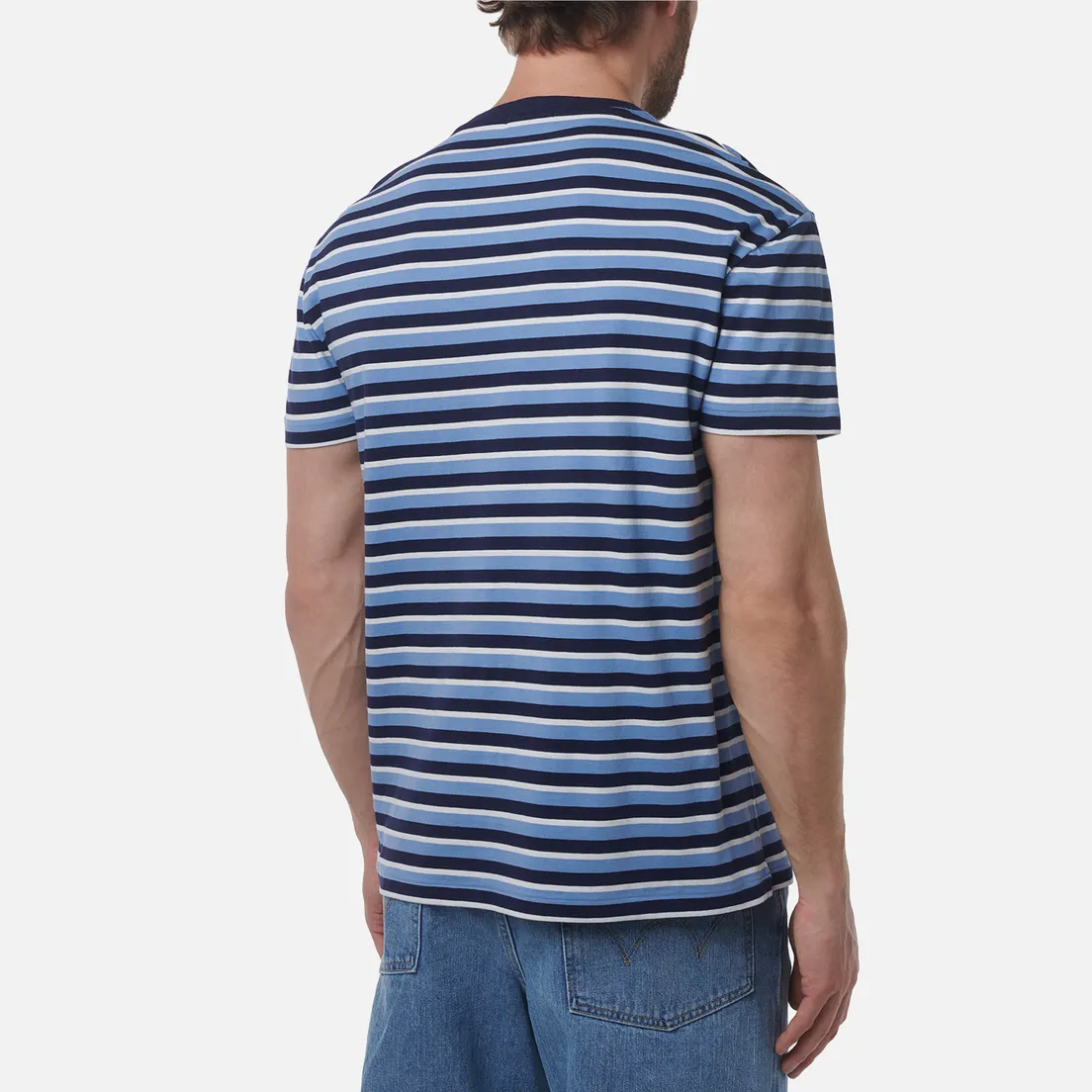 Polo Ralph Lauren Мужская футболка Embroidered Logo Stripe