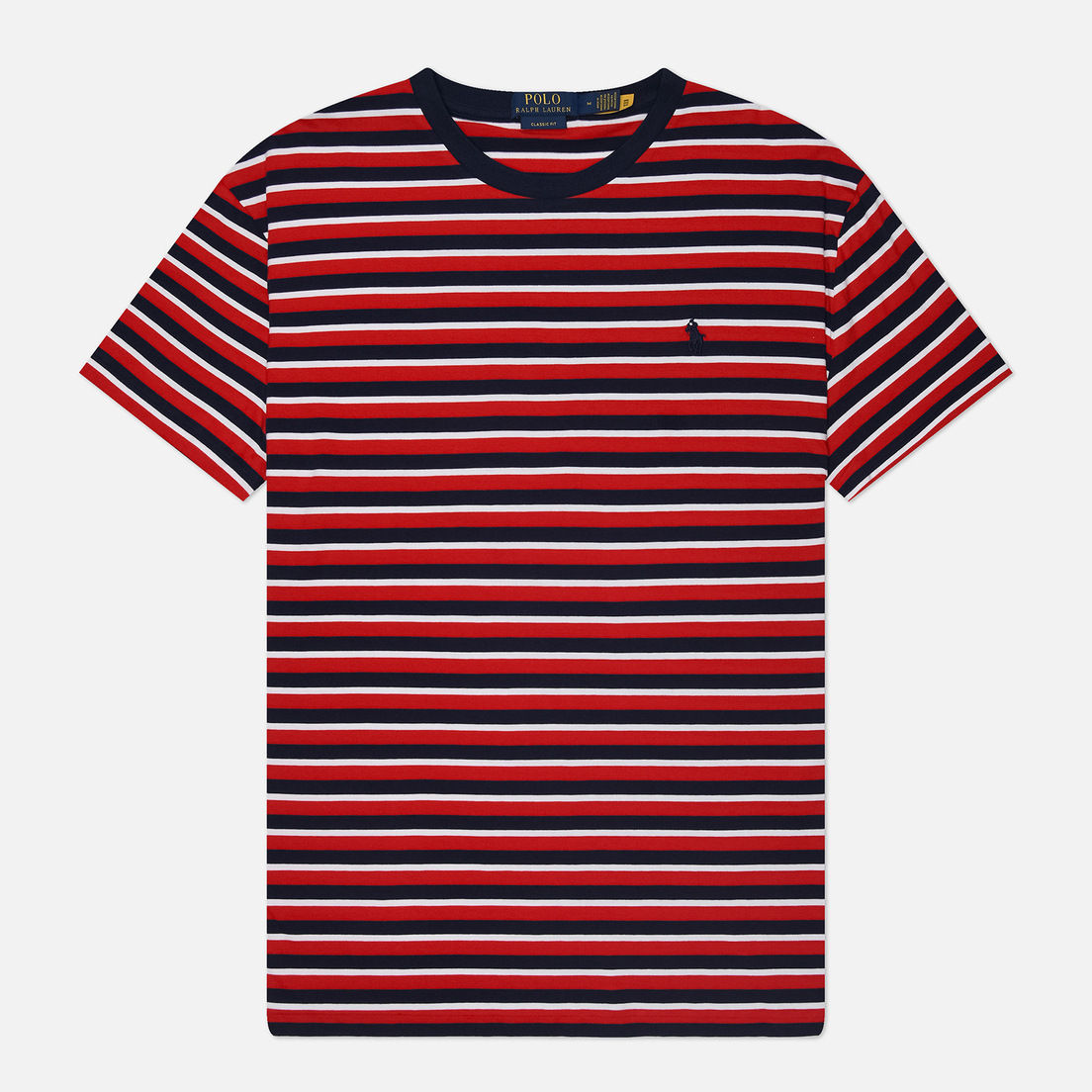 Polo Ralph Lauren Мужская футболка Embroidered Logo Stripe