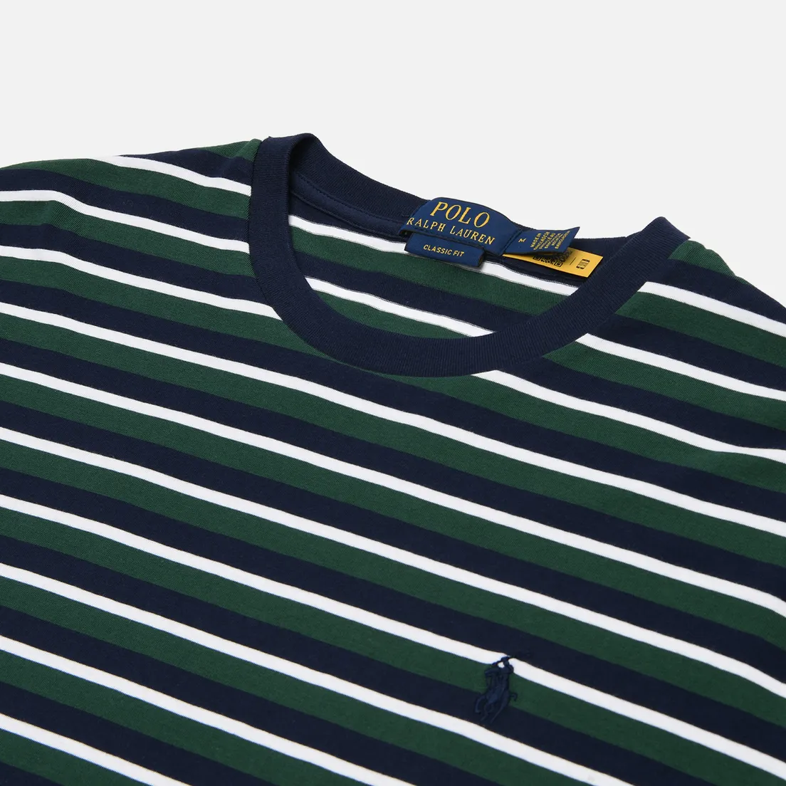 Polo Ralph Lauren Мужская футболка Embroidered Logo Stripe