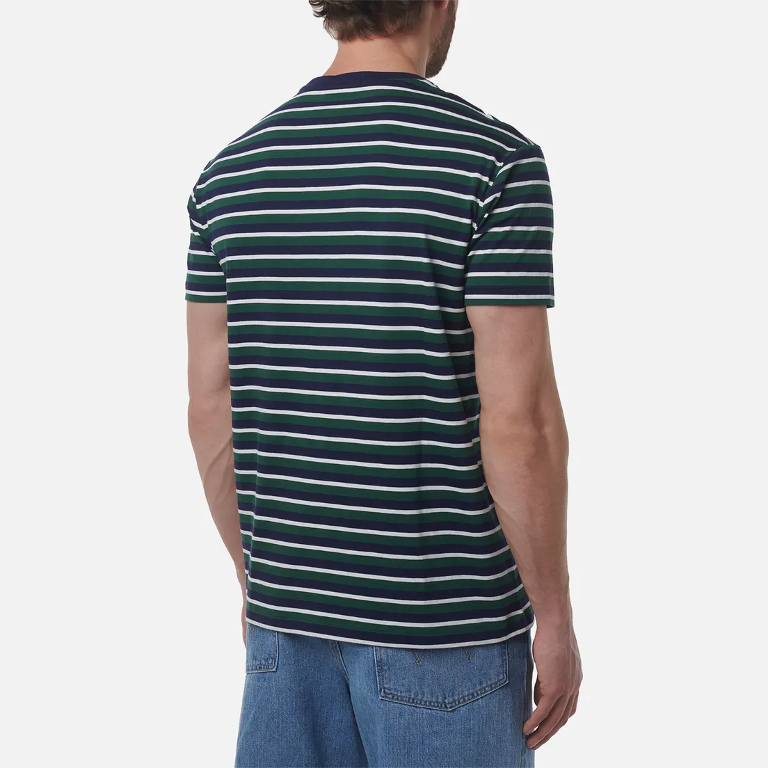 Polo Ralph Lauren Мужская футболка Embroidered Logo Stripe