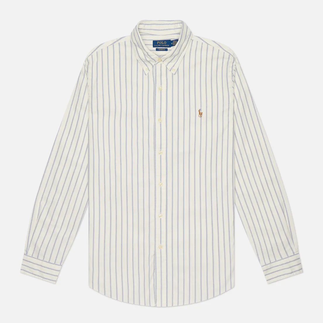 Polo Ralph Lauren Мужская рубашка Classic Oxford Striped Custom Fit