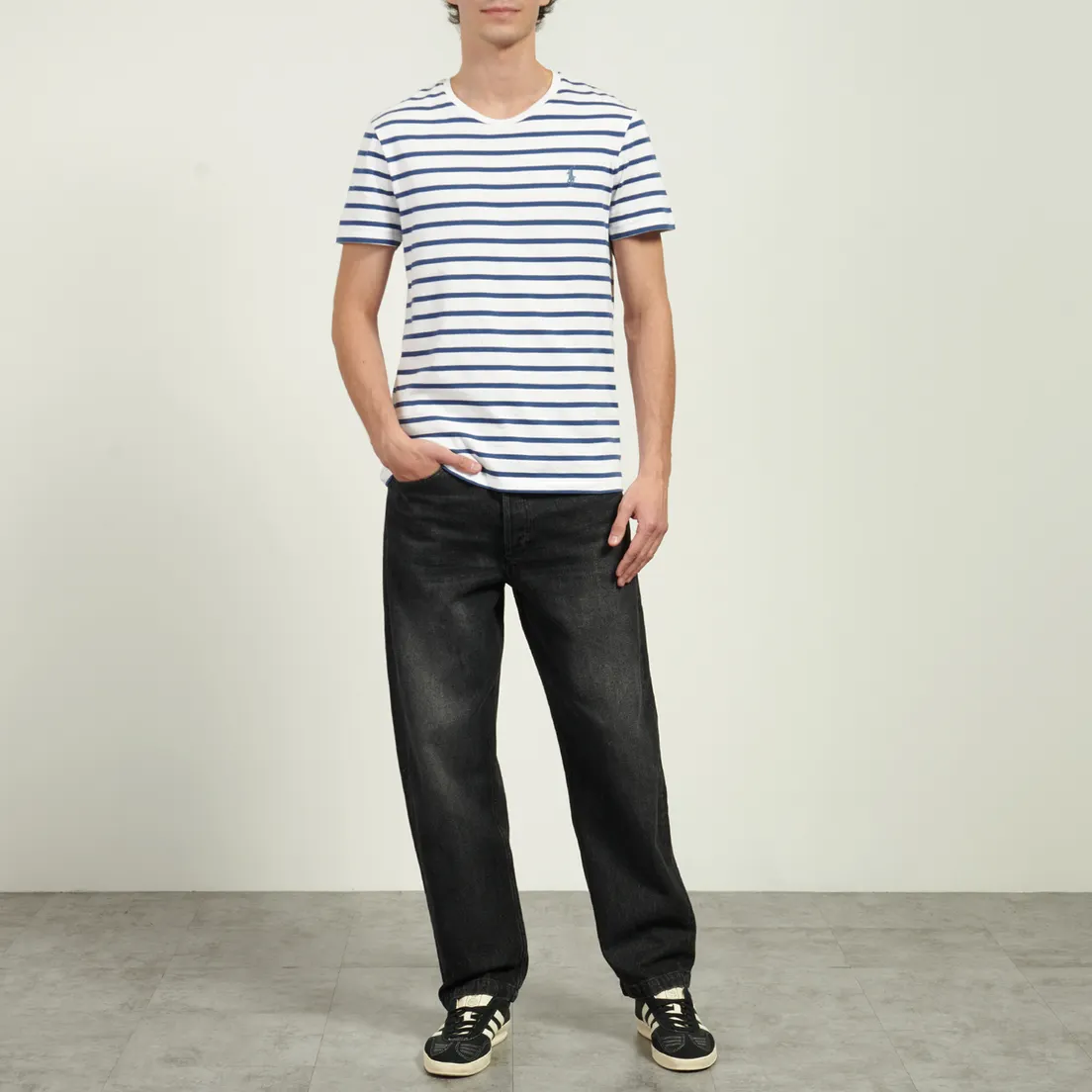 Polo Ralph Lauren Мужская футболка Classic Fit Striped Jersey