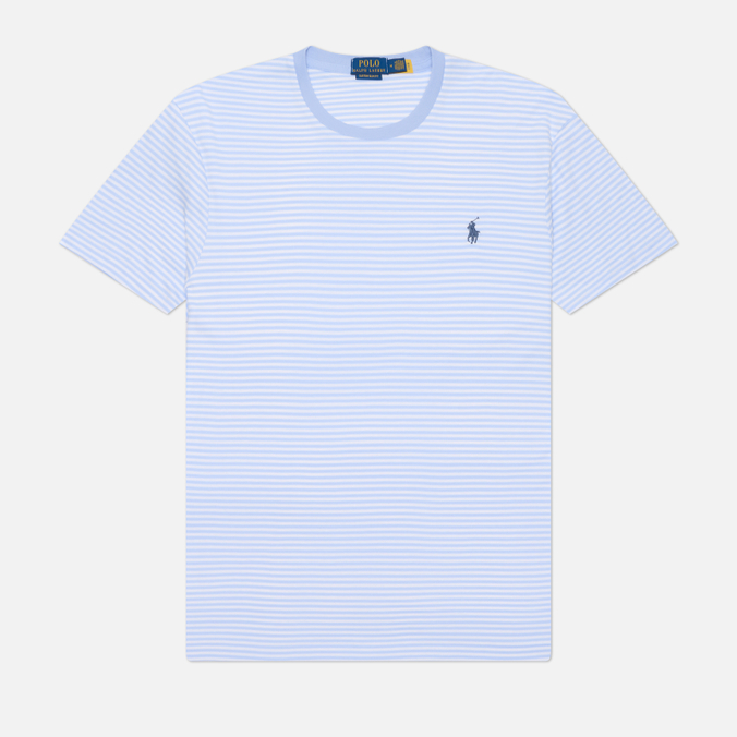 Мужская футболка Polo Ralph Lauren Custom Slim Fit 50/1 YD Interlock
