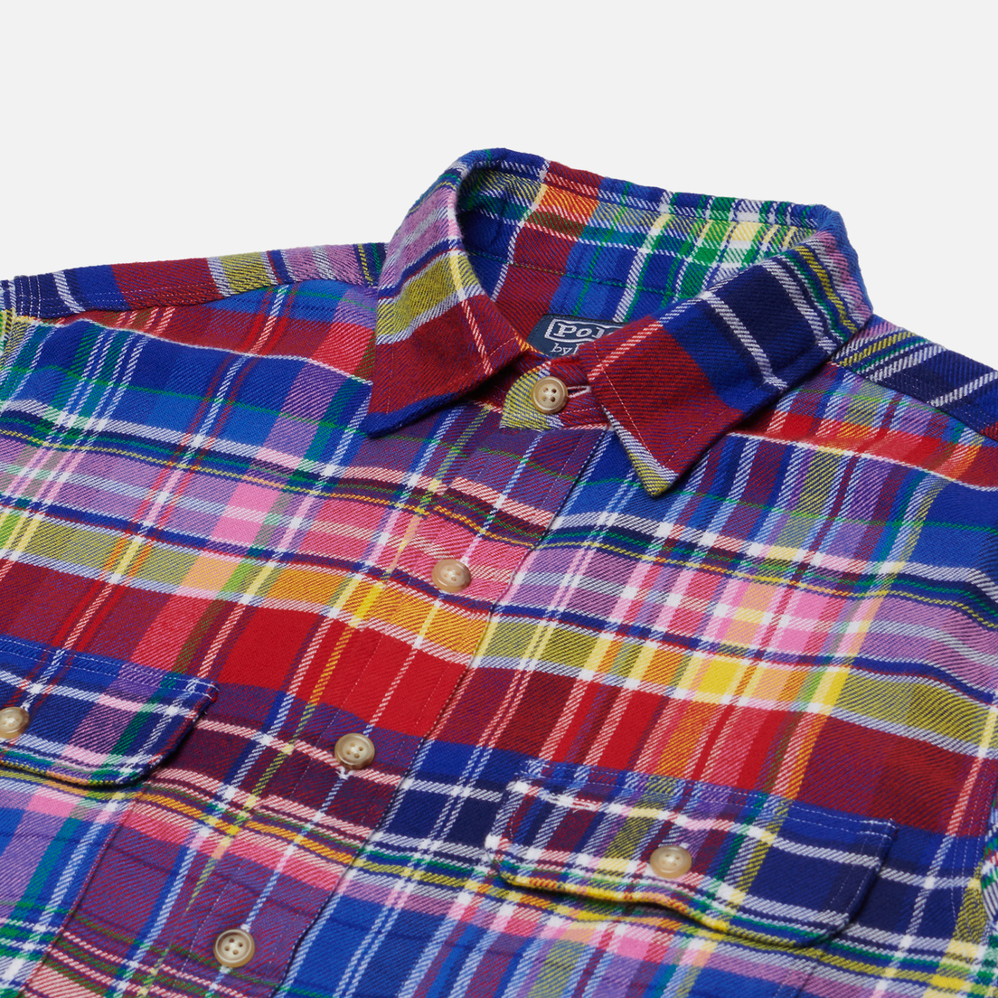 Polo Ralph Lauren Мужская рубашка Madras Classic Fit