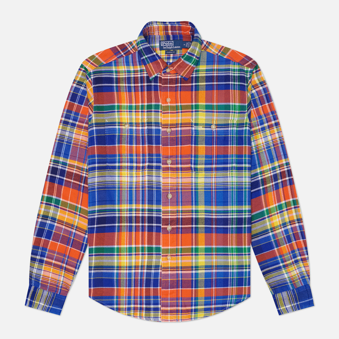 Polo Ralph Lauren Мужская рубашка Madras Classic Fit