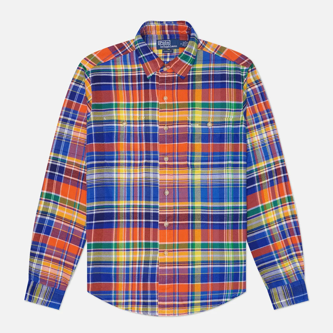 Polo Ralph Lauren Мужская рубашка Madras Classic Fit