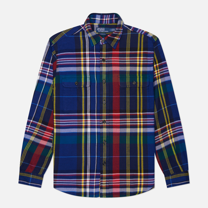 Мужская рубашка Polo Ralph Lauren Plaid Classic Fit