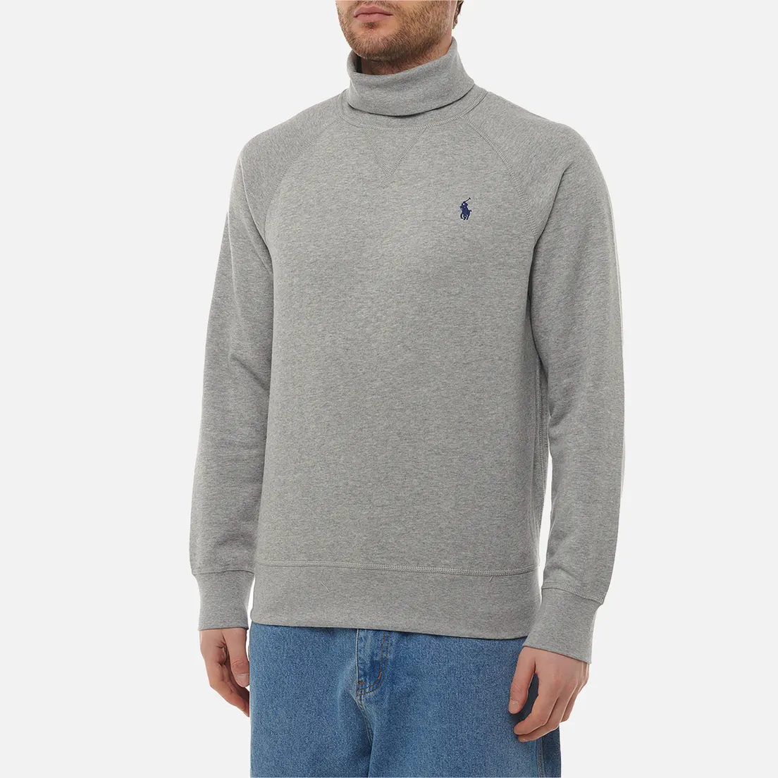 Polo Ralph Lauren Мужская толстовка Embroidered Pony Fleece Turtle Neck
