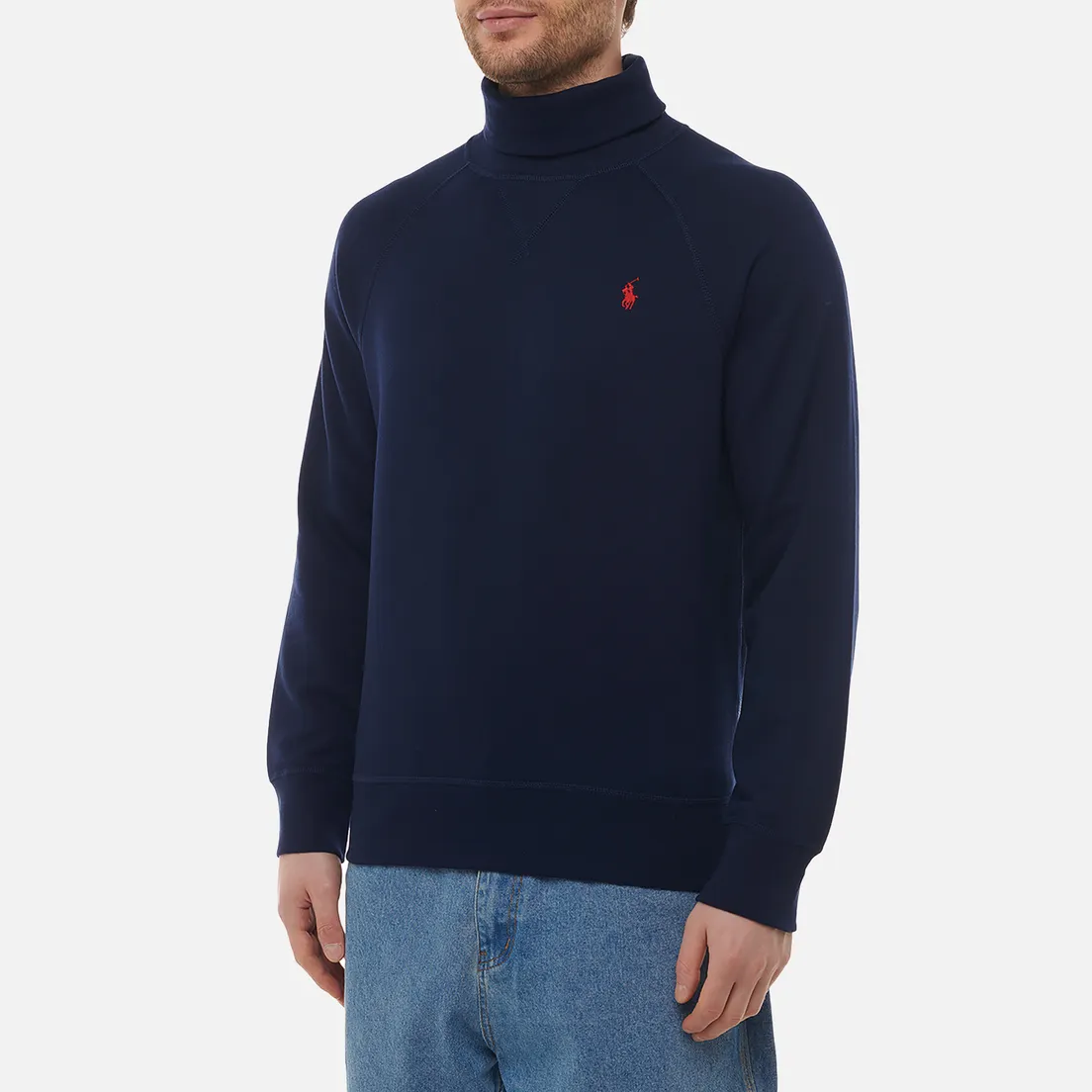 Polo Ralph Lauren Мужская толстовка Embroidered Pony Fleece Turtle Neck