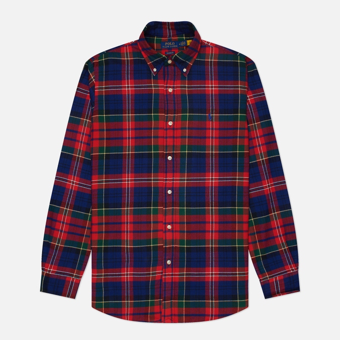 Мужская рубашка Polo Ralph Lauren Plaid Brushed Flannel Classic Fit
