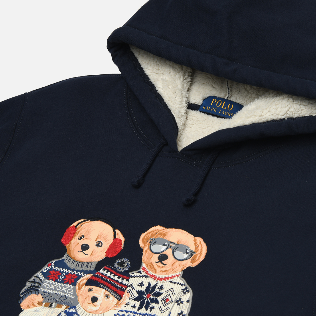 Polo Ralph Lauren Мужская толстовка Polo Bear Fleece Hoodie