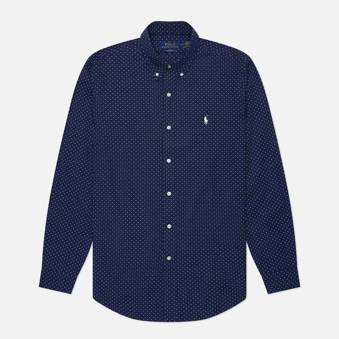 Polo Ralph Lauren Мужская рубашка Plaid Poplin Custom Fit
