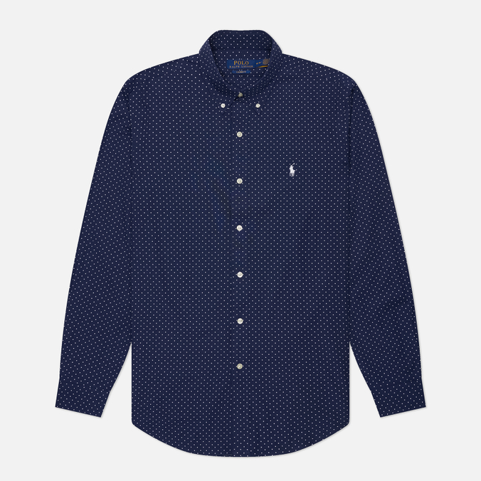 Мужская рубашка Polo Ralph Lauren Plaid Poplin Custom Fit