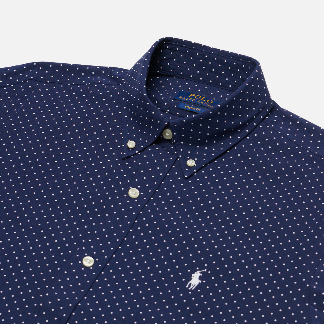 Polo Ralph Lauren Мужская рубашка Plaid Poplin Custom Fit