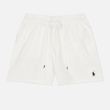 Мужские шорты Polo Ralph Lauren 5.75-Inch Traveler Classic Swim, цвет белый