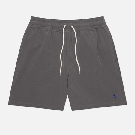 Мужские шорты Polo Ralph Lauren 5.75-Inch Traveler Classic Swim, цвет серый
