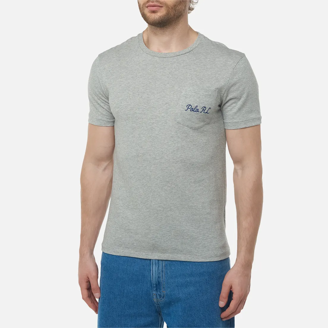 Polo Ralph Lauren Мужская футболка Custom Slim Fit Polo Bear Jersey