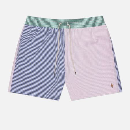 Плавательные шорты Мужские шорты Polo Ralph Lauren 5.75-Inch Traveler Classic Swim, цвет розовый, размер XXL