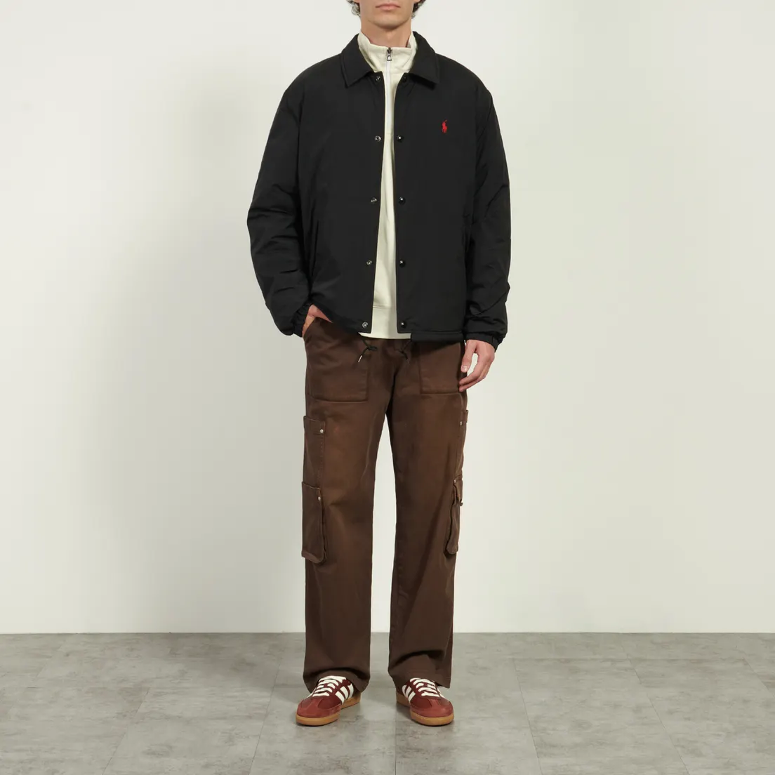 Polo Ralph Lauren Мужская куртка ветровка The Teak Coach