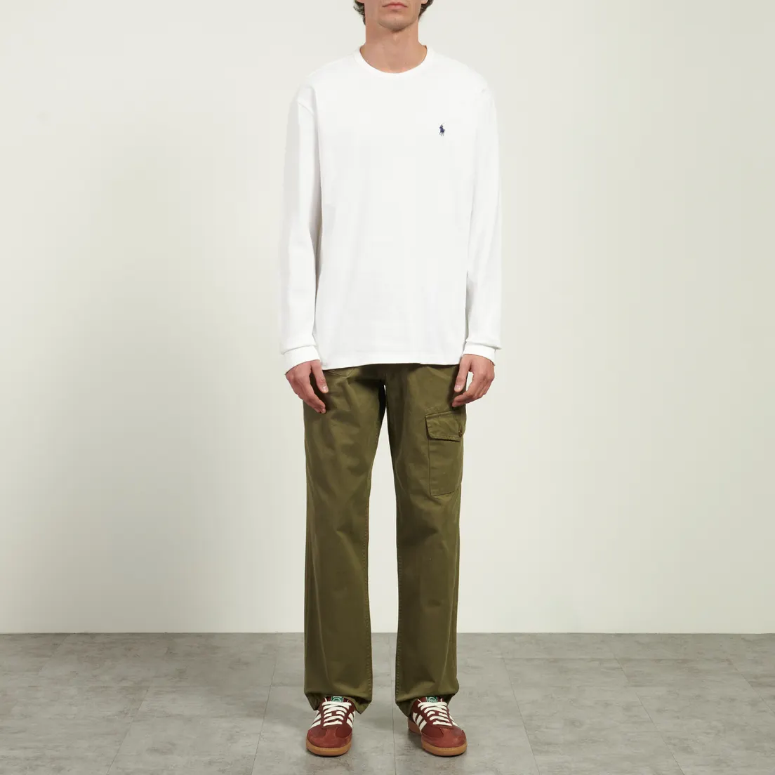 Polo Ralph Lauren Мужской лонгслив 10/1 Jersey Classic