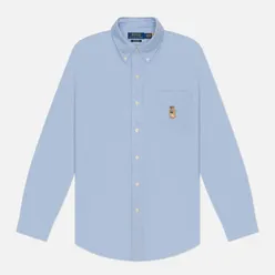 Polo Ralph Lauren Мужская рубашка Classic Oxford Polo Bear Custom Fit
