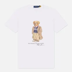 Polo Ralph Lauren Мужская футболка Heritage Polo Bear Custom Slim