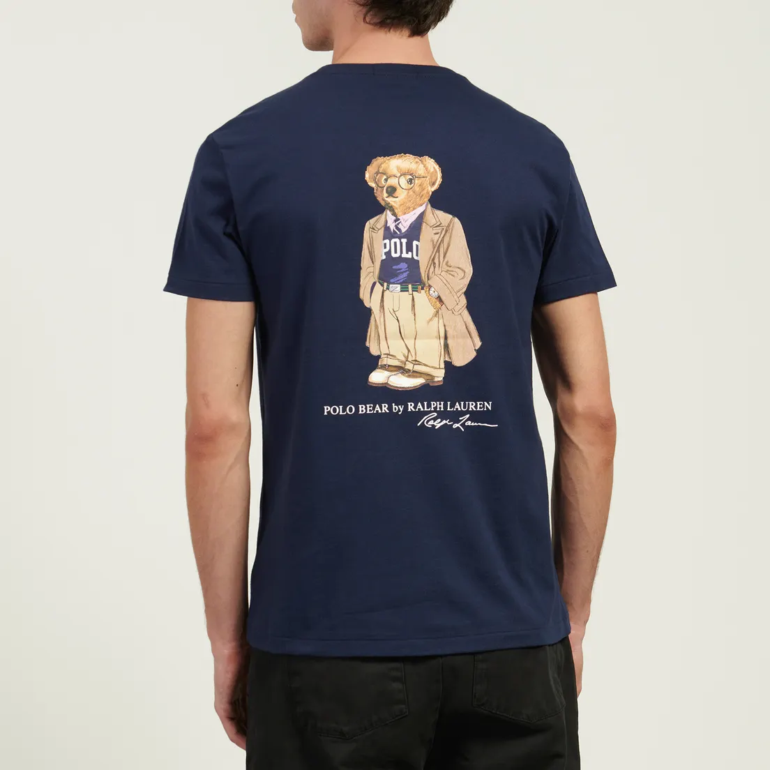 Polo Ralph Lauren Мужская футболка Heritage Polo Bear Custom Slim