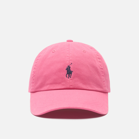 фото Кепка polo ralph lauren classic sport cotton chino, цвет розовый