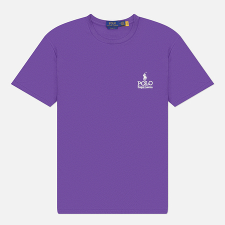 Мужская футболка Polo Ralph Lauren Crew Neck Classic Fit, цвет фиолетовый
