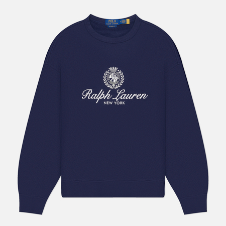 Мужская толстовка Polo Ralph Lauren Relaxed Fit Seasonal Fleece Graphic, цвет синий
