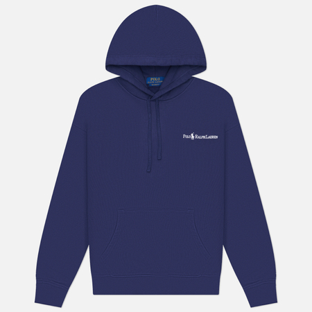 Мужская толстовка Polo Ralph Lauren The RL Heavyweight Fleece Hoodie, цвет синий