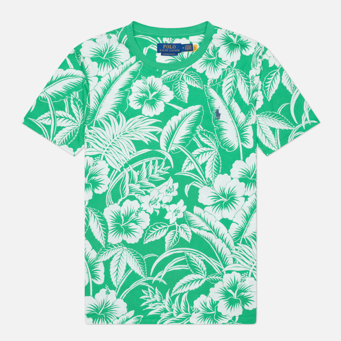 Мужская футболка Polo Ralph Lauren Custom Slim Fit Tropical Jersey