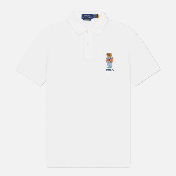 Мужское поло Polo Ralph Lauren Polo Bear Pique Custom Slim Fit
