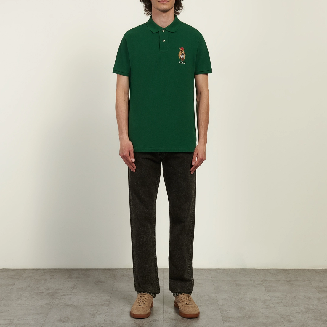 【 M 】 POLO BEAR&POLO SPORT Мужское поло Polo Ralph Lauren Classic Fit Polo Bear Mesh, 710