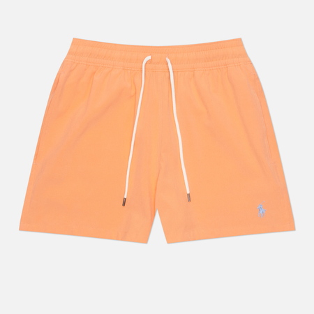 Мужские шорты Polo Ralph Lauren Traveler Classic Swim, цвет оранжевый