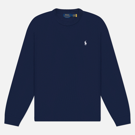 Мужской лонгслив Polo Ralph Lauren 10/1 Jersey Relaxed, цвет синий, размер M