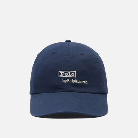 фото Кепка polo ralph lauren logo embroidered twill ball, цвет синий