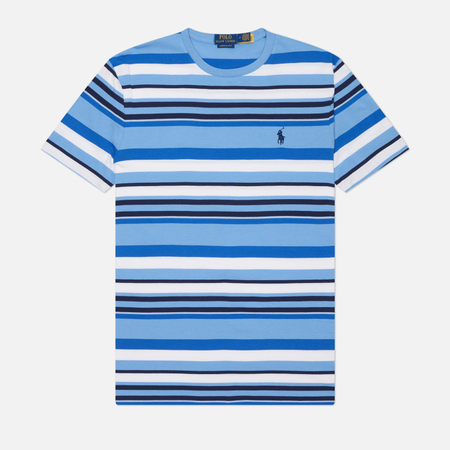 Мужская футболка Polo Ralph Lauren Regular Fit 26/1 Jersey, цвет синий, размер XXL