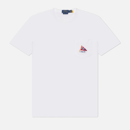 Мужская футболка Polo Ralph Lauren Polo Bear 26/1 Jersey, цвет белый, размер M