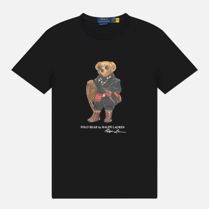 Мужская футболка Polo Ralph Lauren Custom Slim Fit Polo Bear Jersey