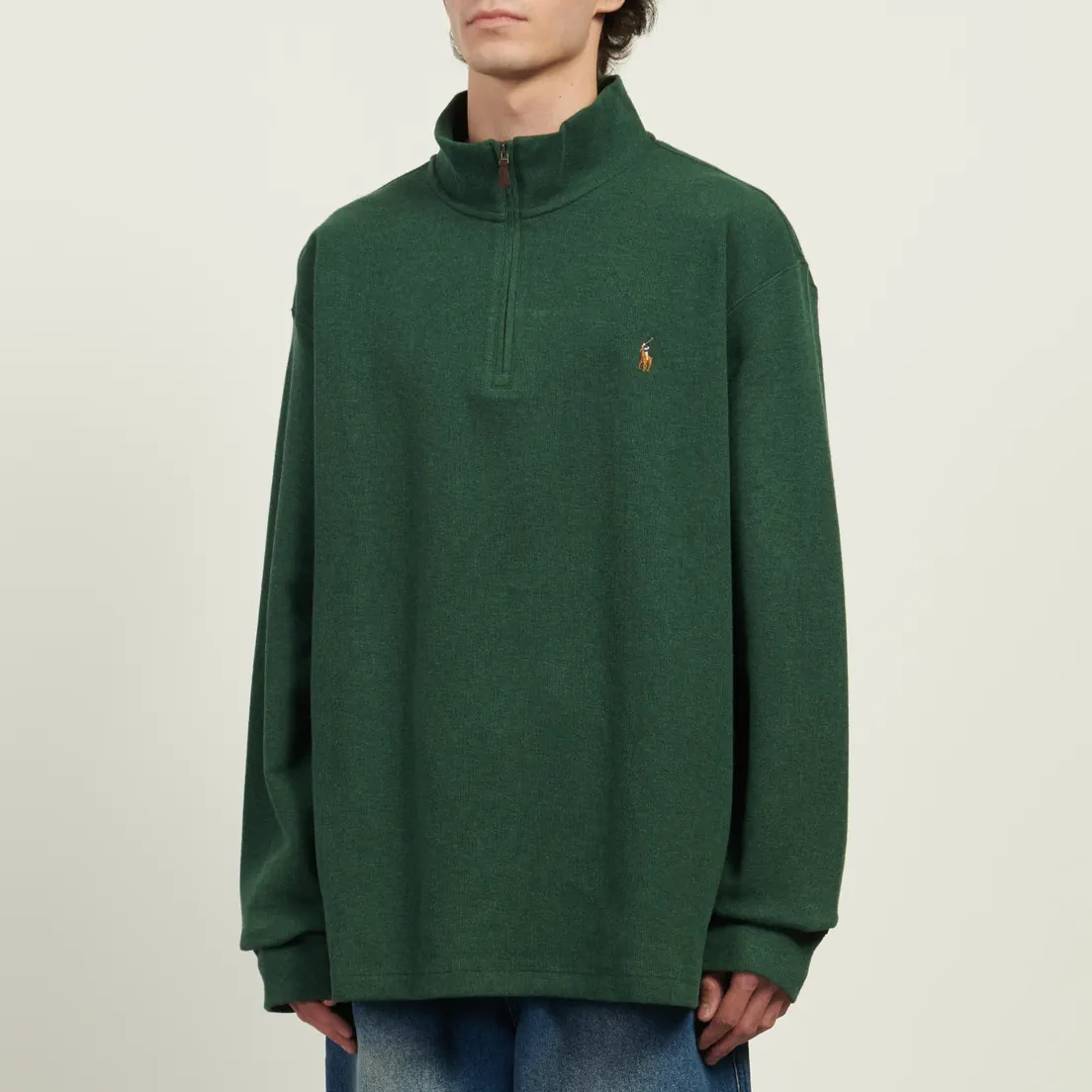 Polo Ralph Lauren Мужской свитер Estate-Rib Quarter-Zip