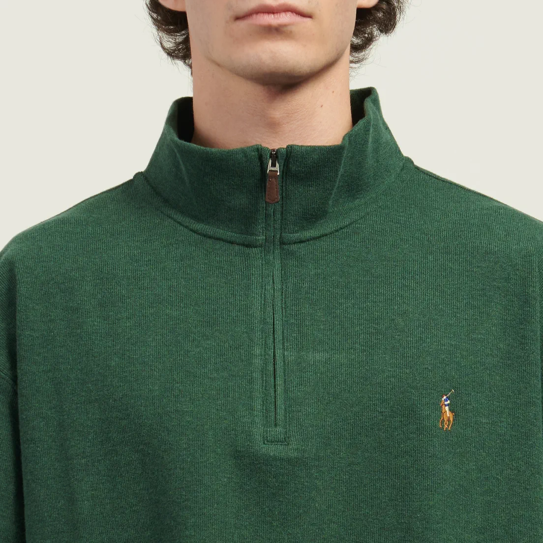 Polo Ralph Lauren Мужской свитер Estate-Rib Quarter-Zip